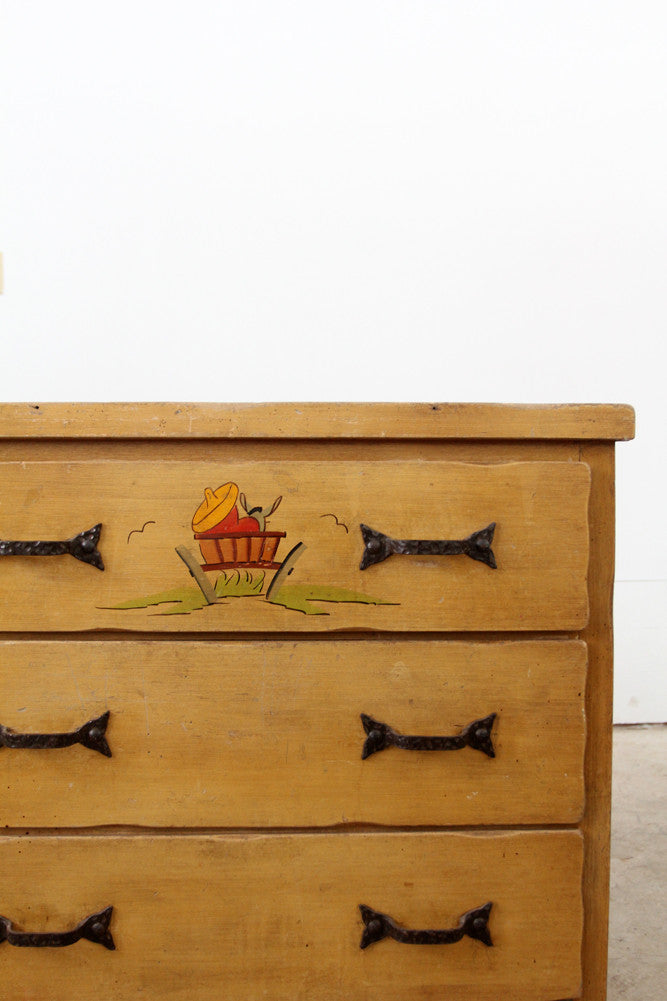 vintage Monterey dresser