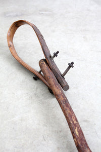 antique primitive farm tool