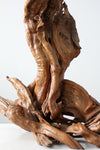 mid century driftwood lamp