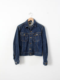 vintage 70s Lee denim jacket