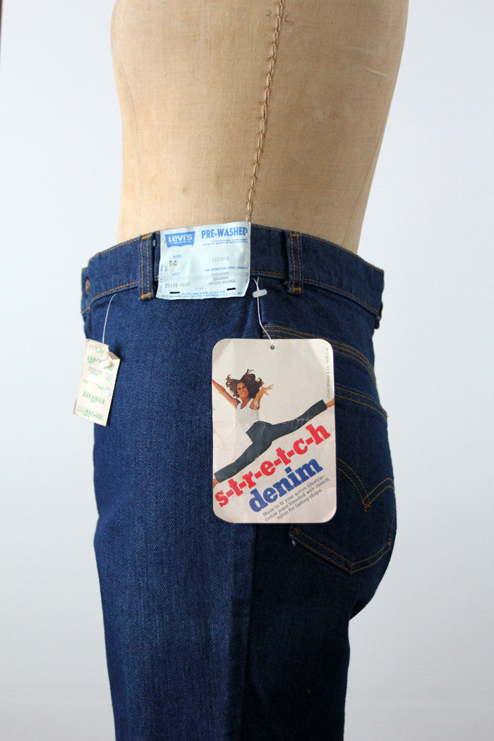 vintage 70s Levi's denim