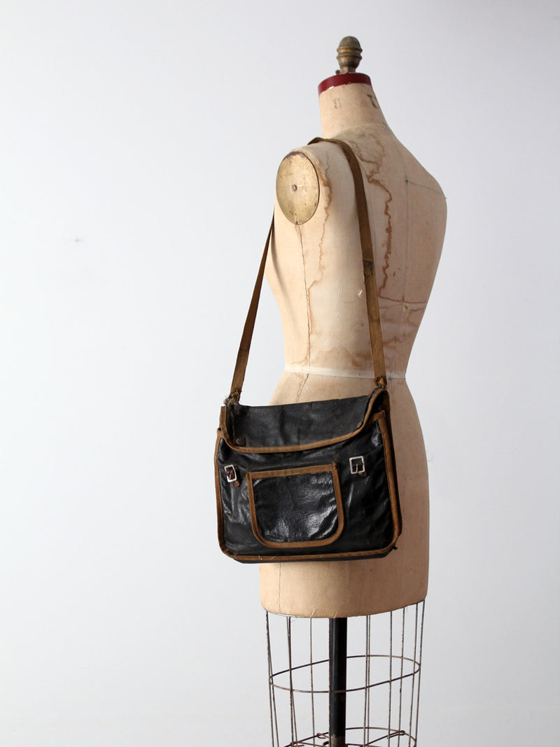vintage 20s school messenger bag – 86 Vintage