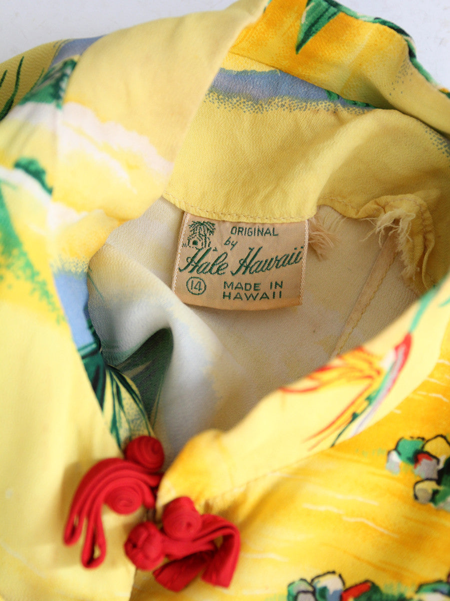 vintage 1950s Hale Hawaii dress