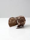 vintage 70s reticulated metal cuff