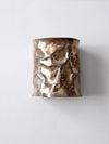 vintage 70s reticulated metal cuff