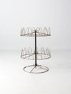 mid century shoe tree rack display