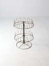 mid century shoe tree rack display