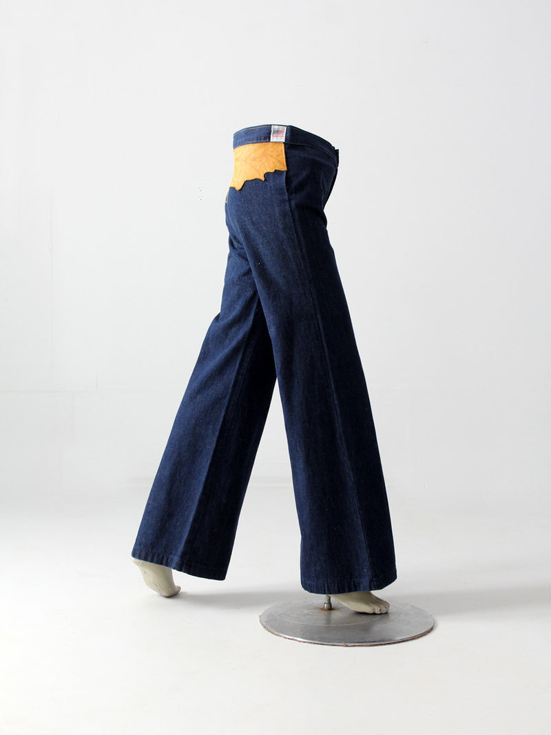 vintage 1970s Antonio Guiseppe jeans, 29 x 33