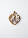 vintage mother of pearl pendant