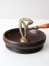 antique nut cracker bowl