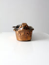 antique copper fish kettle or poissonniere