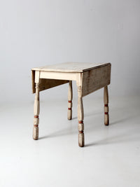 antique drop leaf table