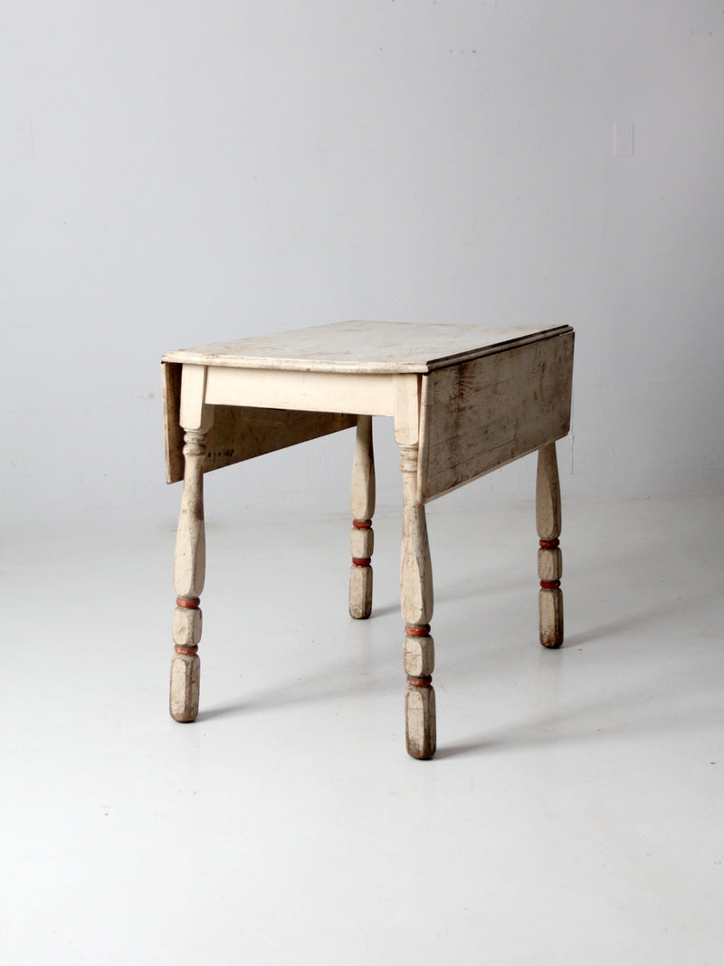 antique drop leaf table