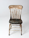 antique spindle back chair