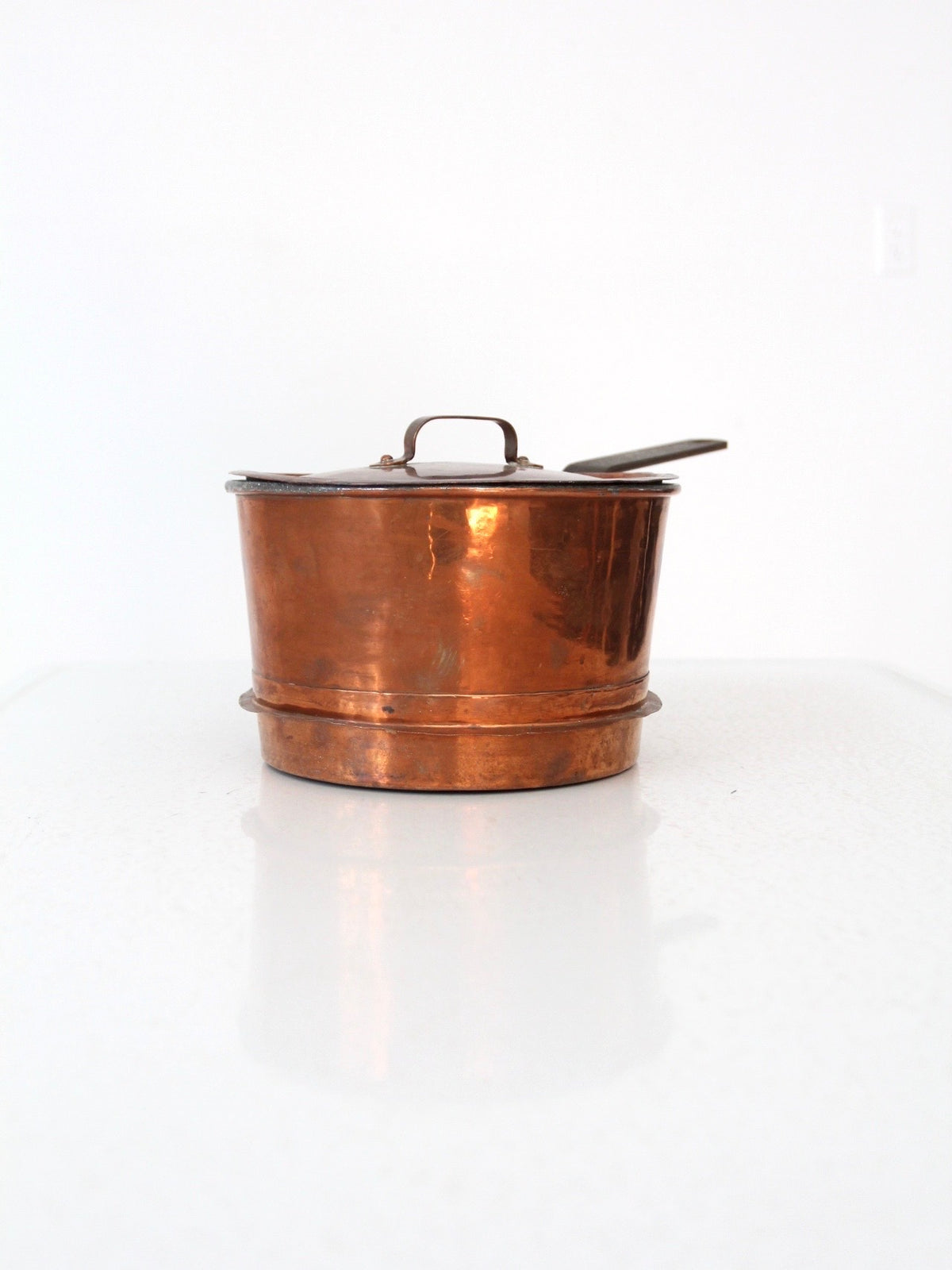 antique copper pot