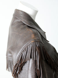 vintage 60s leather jacket