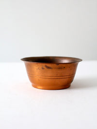 vintage copper bowl