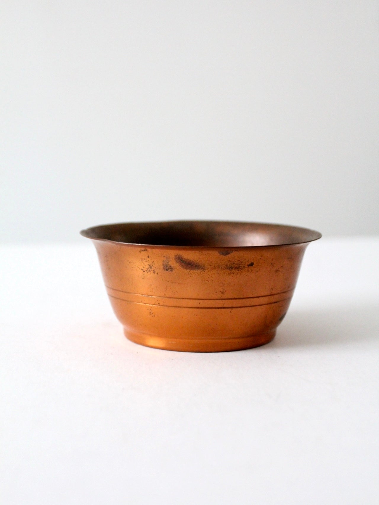 vintage copper bowl