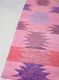 Swedish rag rug floor runner circa 1920,  13 feet 4 inch