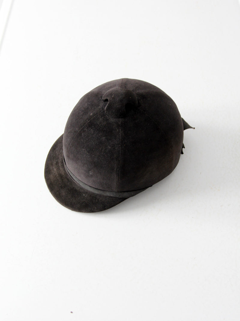 vintage equestrian riding hat