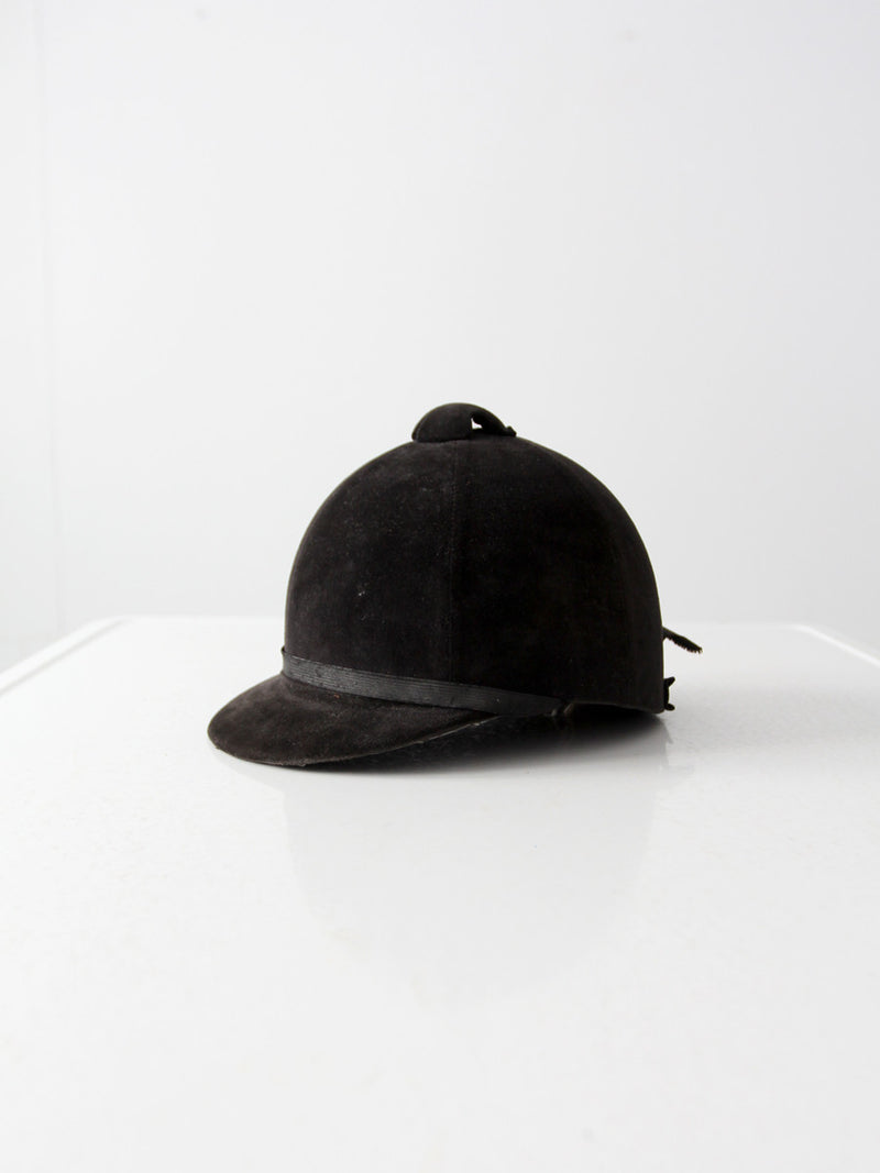 vintage equestrian riding hat