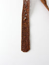 vintage leather belt