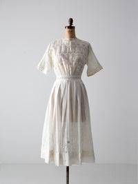 antique Edwardian dress