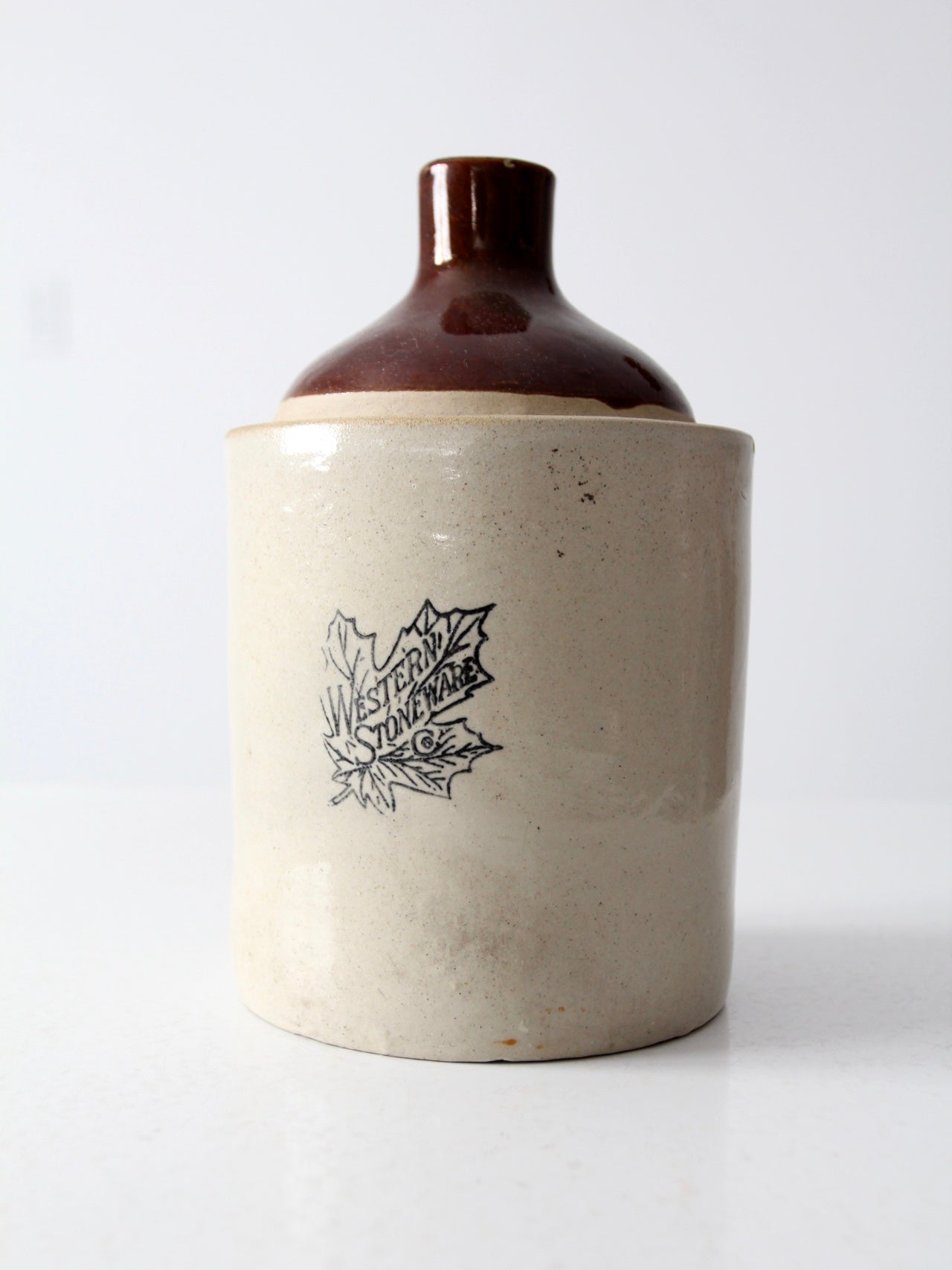 antique Western Stoneware jug