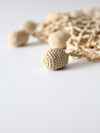 antique crotchet reticule bag