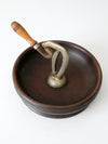 antique nut cracker bowl