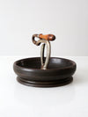 antique nut cracker bowl