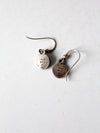vintage sterling silver drop earrings