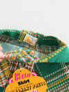 vintage girls plaid skirt