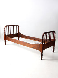 antique spool bed