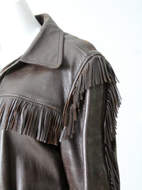 vintage 60s leather jacket