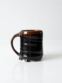 vintage studio pottery mug