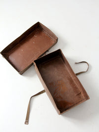 1950s army laundry mailer box