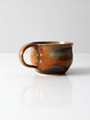 vintage studio pottery mug