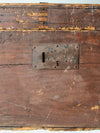 antique wooden trunk