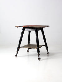 antique claw and ball foot end table