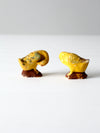 vintage bird salt and pepper shakers