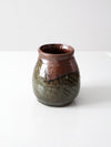 vintage studio pottery vase