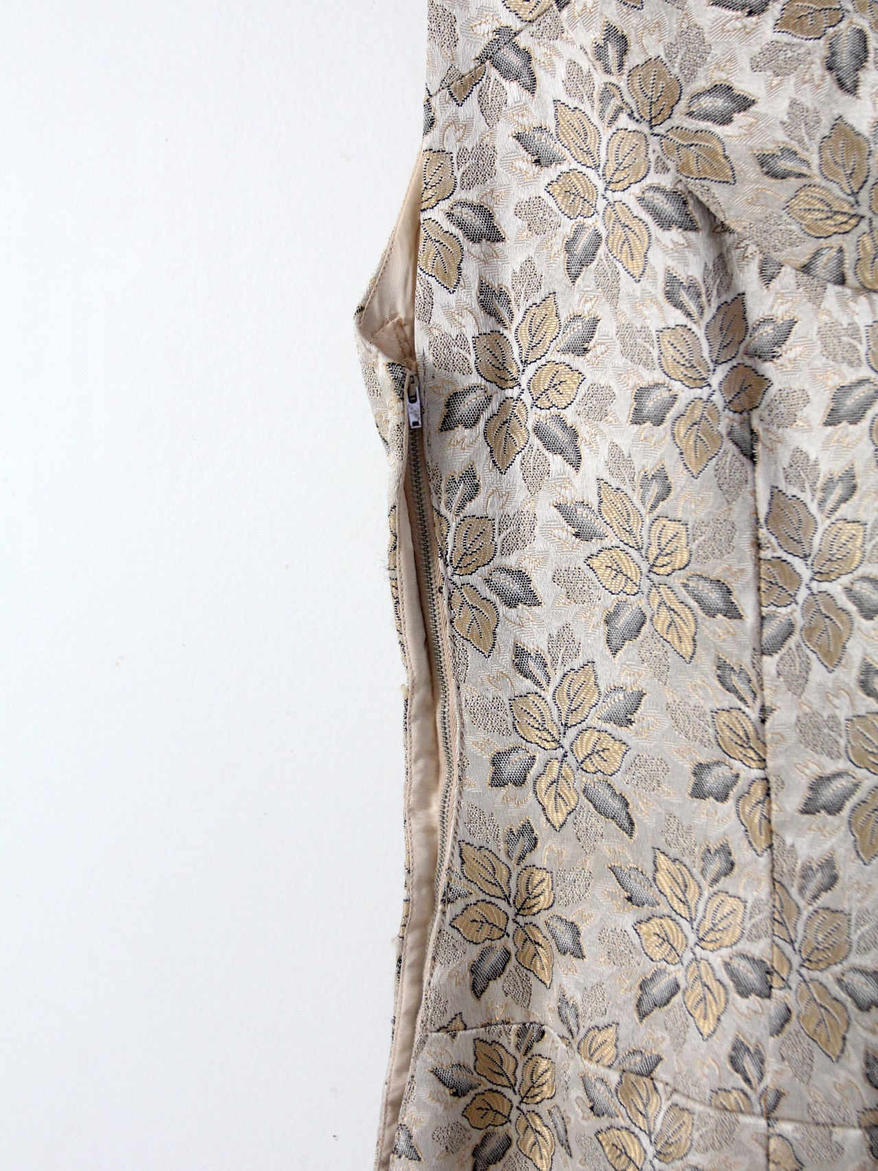 vintage 60s brocade dress