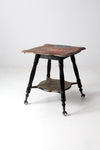 antique claw and ball foot end table