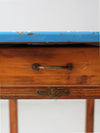 antique enamel top kitchenette table