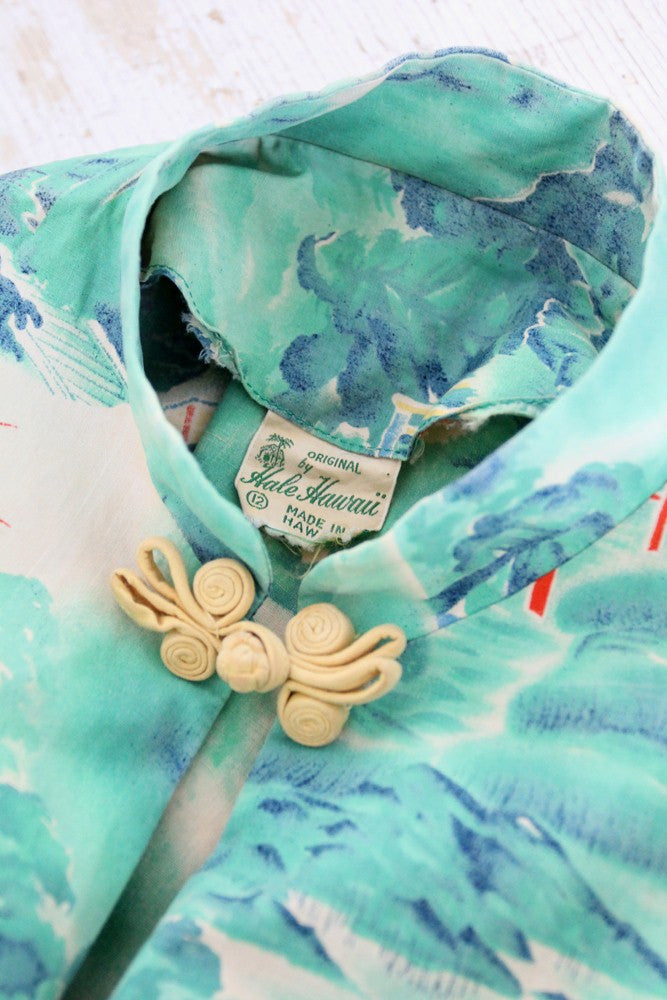 vintage 50s Hale Hawaii dress