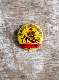 vintage 50s Davy Crockett pin