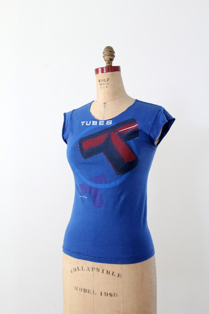 vintage 1980s The Tubes tour t-shirt