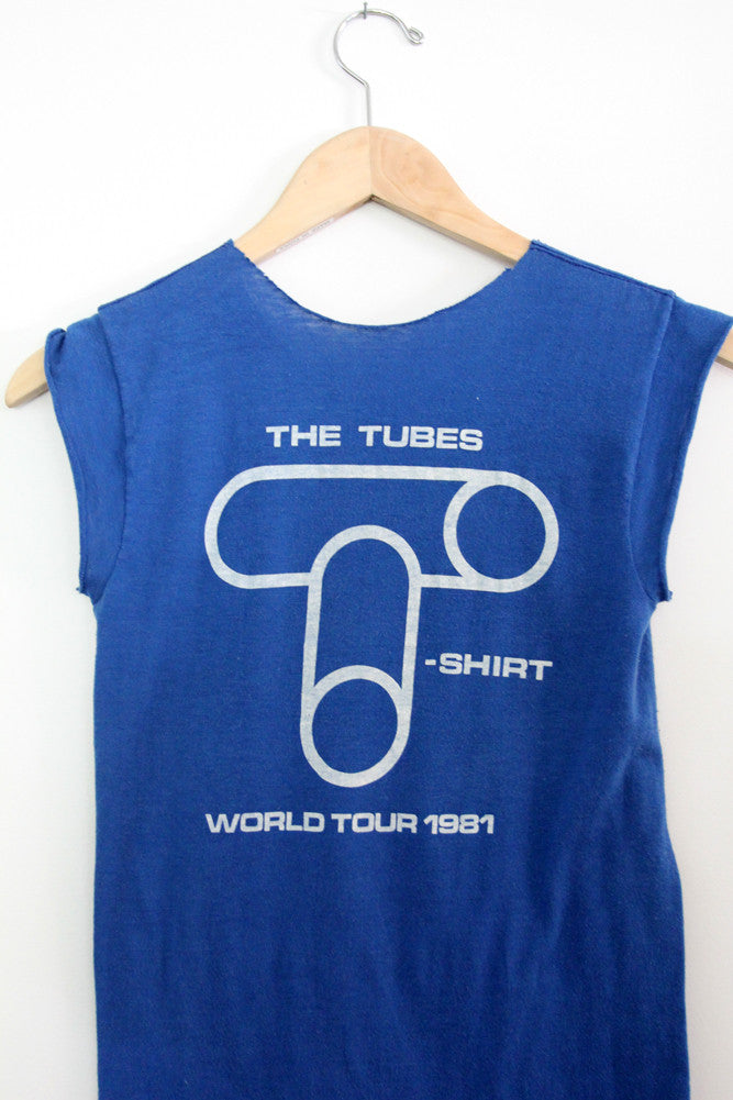 vintage 1980s The Tubes tour t-shirt