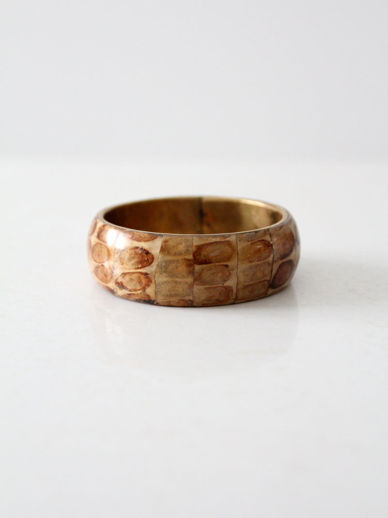 vintage print bangle